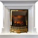 Каминокомплект Dimplex Bradford - Белый с очагом Atherton