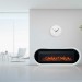 Каминокомплект Royal Flame Soho - Белый с черным с очагом Vision 60 LED