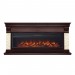 Каминокомплект Royal Flame Denver - Темный дуб / Бежевый с очагом Vision 60 LOG LED