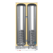 Thermex Flat 80 V Combi водонагреватель накопительный комбинированный