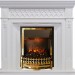 Каминокомплект Dimplex Alexandria - Белый дуб с очагом Atherton