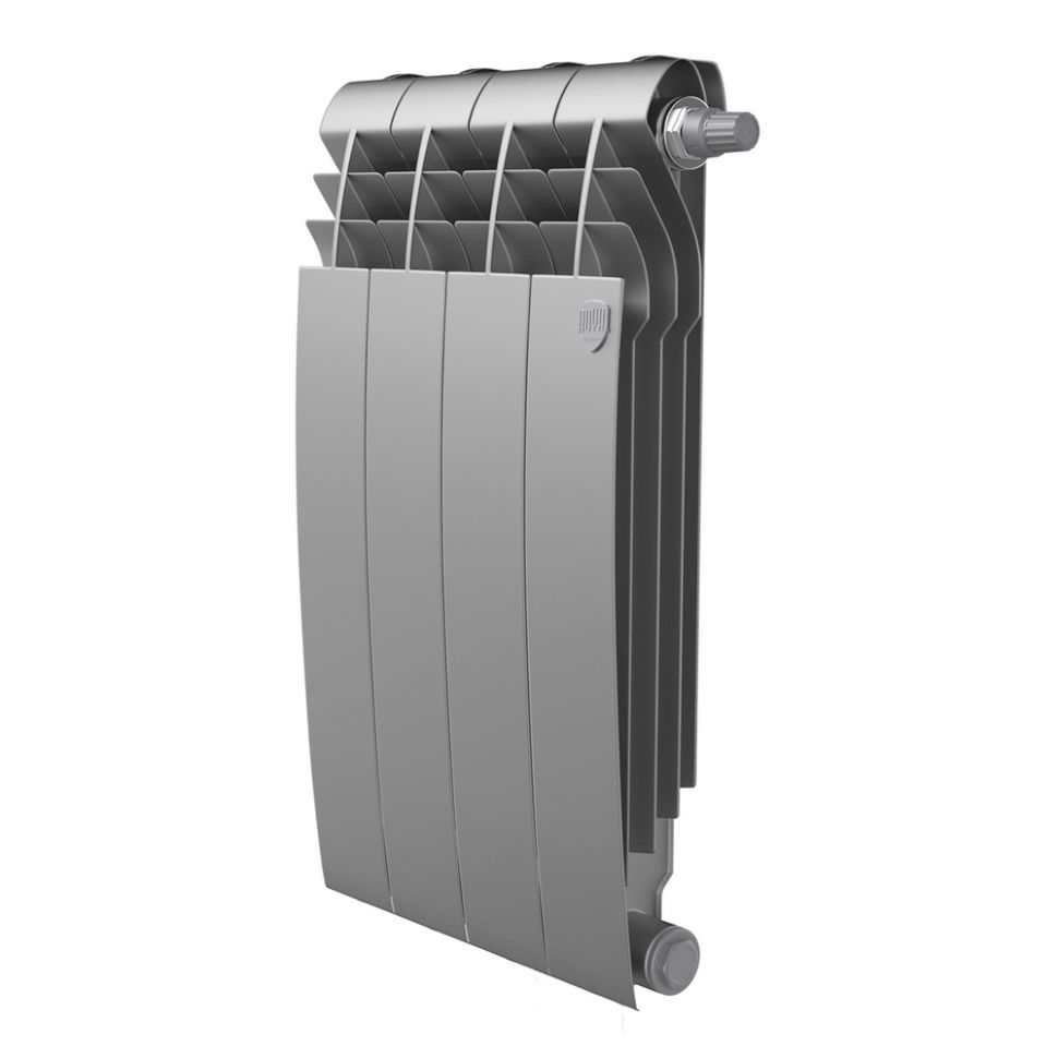 Royal Thermo BiLiner 500 VR80 Silver Satin - 4 секций радиатор