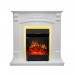 Каминокомплект Royal Flame Sorrento угловой - Белый дуб с очагом Majestic FX Brass
