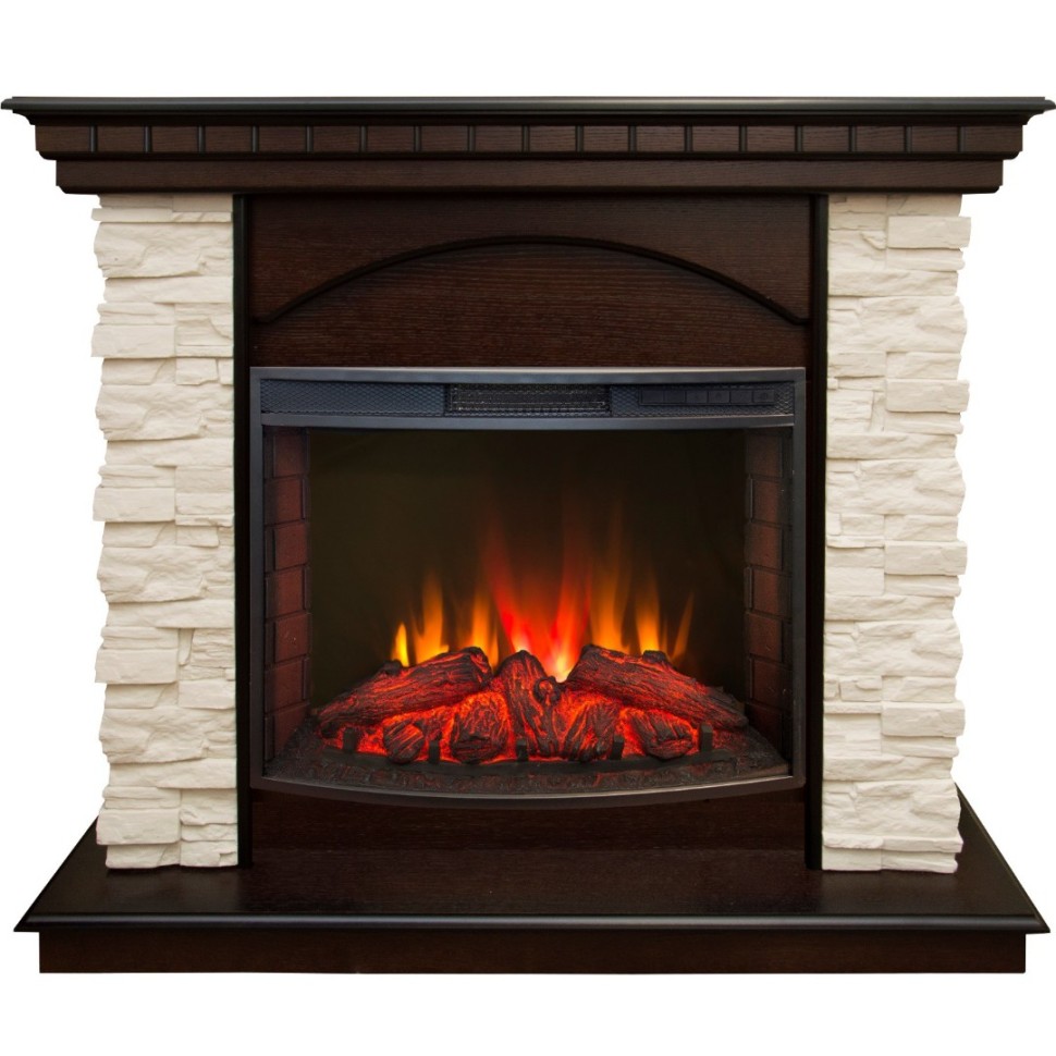 Камин электрический RealFlame Elford 25 AO/WT с Evrika 25,5