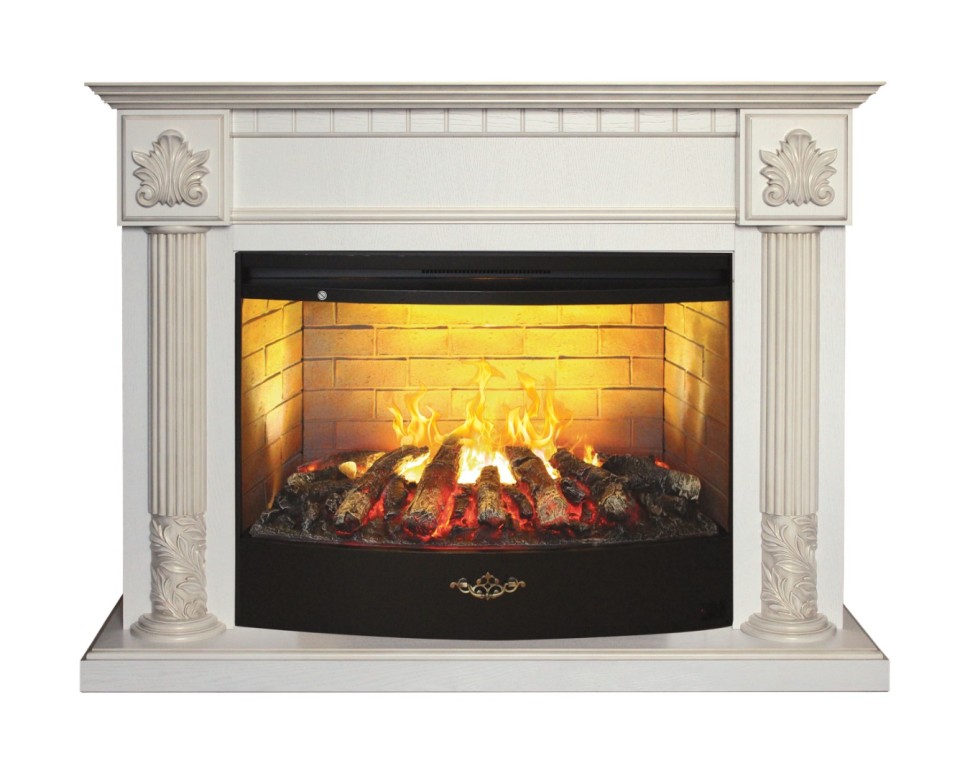 Камин электрический RealFlame Imperia 33 WT с FireStar 33 3D
