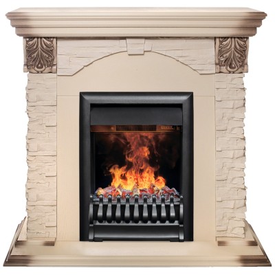 Камин электрический RealFlame Dublin Lux WT с Oregan 3D