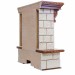 Каминокомплект Dimplex Pierre Luxe - Дуб / Шампань h=975 мм с очагом Cassette 400 LNH-INT PS