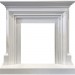 Каминокомплект Dimplex Bradford - Белый с очагом Danville Chrome FB2