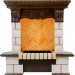 Каминокомплект Dimplex Pierre Luxe - Темный дуб / Шампань (Высота 975мм) Cassette 400 LNH-INT дрова