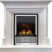 Каминокомплект Dimplex Bradford - Белый с очагом Flagstaff