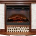 Каминокомплект Dimplex Country - Орех/Сланец белый с очагом Symphony 26'' DF2608-INT