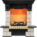 Каминокомплект Dimplex Pierre Luxe - Венге / Шампань h=975 мм с очагом Cassette 400 LNH-INT дрова
