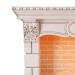Портал Royal Flame Pierre Luxe LORD - Слоновая кость / Белый