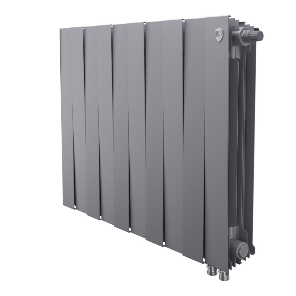 Royal Thermo PianoForte 500 VDR80 Silver Satin 12 секций радиатор