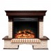 Каминокомплект Royal Flame Pierre Luxe угловой - Темный дуб / Сланец бежевый с очагом Jupiter FX New