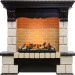 Каминокомплект Dimplex Pierre Luxe - Венге / Шампань h=1035 мм с очагом Cassette 600 LNH-INT дрова