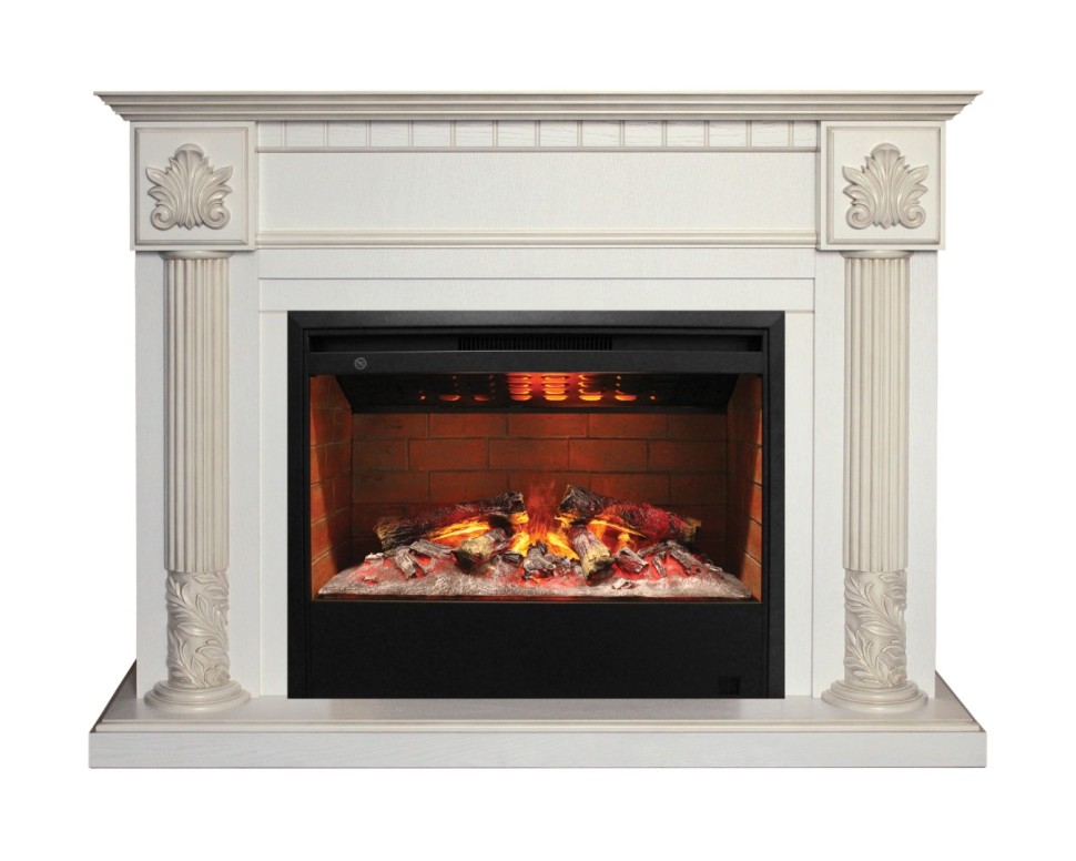 Камин электрический RealFlame Imperia  26 WT с Helios 26 3D