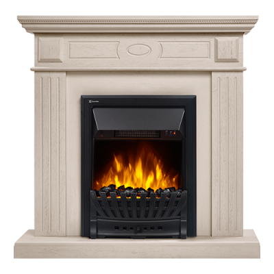 Портал Firelight Bianco Classic беленый дуб