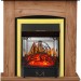 Каминокомплект Royal Flame Barcelona (разборный) - Дуб табачный с очагом Majestic FX M Brass
