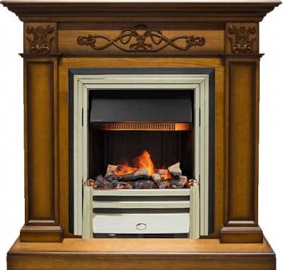 Каминокомплект Dimplex Verona - Дуб антик с очагом Cavendish