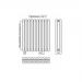 KZTO Гармония С40 2-1500-11 трубчатый радиатор
