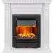 Каминокомплект Dimplex Orlean - Белый дуб с очагом Brookline Black