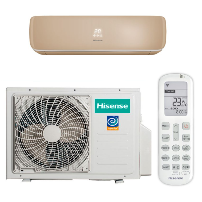 Hisense AS-13UW4RVETG01(C) WI-FI Champagne Crystal Super DC Inverter сплит-система