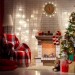 Портал Dimplex Pierre Luxe Albany камень белый/темный дуб