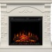 Каминокомплект Dimplex Prague - Белый /Сланец белый с очагом XHD28L-INT