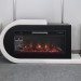 Портал Royal Flame Basel R - Белый с черным