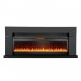 Каминокомплект Royal Flame Lindos Graphite Grey (линейный) с очагом Vision 60 LED