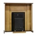 Каминокомплект Dimplex Lumsden - Венге с очагом Brookline Black
