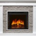 Каминокомплект Royal Flame Basel - Белый / Сланец серый с очагом Vision 23 EF LED FX