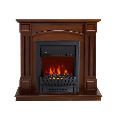 Каминокомплект Royal Flame Boston - Темный дуб (Высота 925см) с очагом Aspen Black